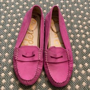 Sam Edelman pink loafers